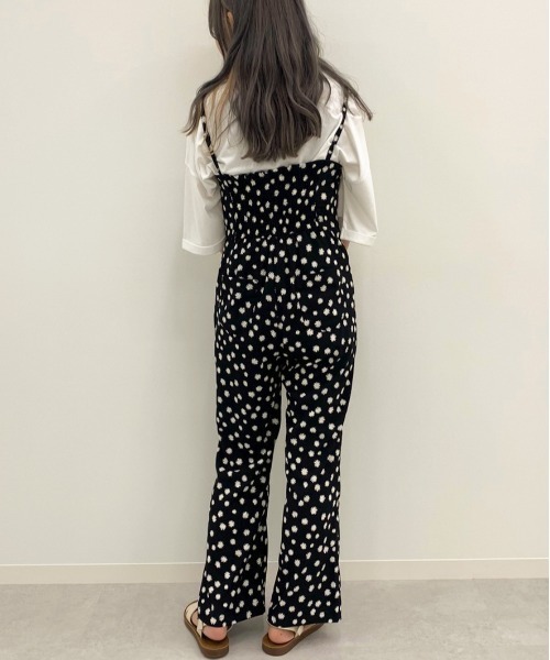 apres jour(アプレジュール)の「アソート柄サロペ【ZOZOTOWN限定アイテム】(サロペット/オーバーオール・レディース・ブラック/その他・SMALL/MEDIUM)」の8枚目の写真