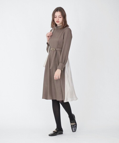 セール ハイネック ドレープ ドレス ワンピース Loveless ラブレス のファッション通販 Zozotown