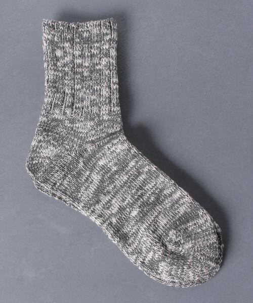 ROTOTO（ロトト）の「＜RoToTo（ロトト）＞ ミックス ショート（ソックス/靴下・メンズ・グレー/ナチュラル/ネイビー/ブラック・FREE）」の3枚目の写真