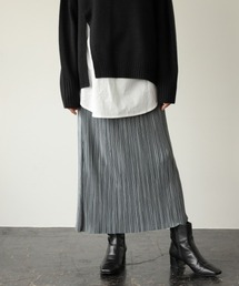 LOWRYS FARM | ランダムプリーツタイトスカート　920251(スカート)