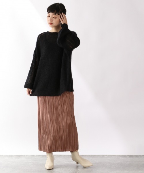 LOWRYS FARM(ローリーズファーム)の「ランダムプリーツタイトスカート 920251(スカート・レディース・アイボリー/ブラック/ブルー/ピンク/ブルー系その他/モカ・FREE)」の19枚目の写真