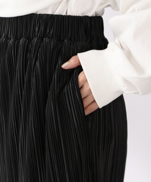 LOWRYS FARM(ローリーズファーム)の「ランダムプリーツタイトスカート 920251(スカート・レディース・アイボリー/ブラック/ブルー/ピンク/ブルー系その他/モカ・FREE)」の14枚目の写真