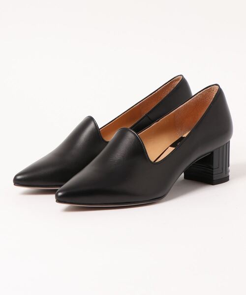 LANVIN collection(ランバン コレクション)の「ポインテッドトゥJLヒールパンプス(パンプス・レディース・ベージュ/ブラック系その他7/ブラック・23.5cm/23.0cm/24.0cm/22.5cm/24.5cm)」の2枚目の写真