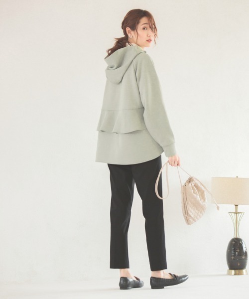 GLOBAL WORK（グローバルワーク）の「キルティング巾着BAG/923485（ショルダーバッグ・レディース・アイボリー/ブラック/ワインレッド・ONE SIZE）」の4枚目の写真