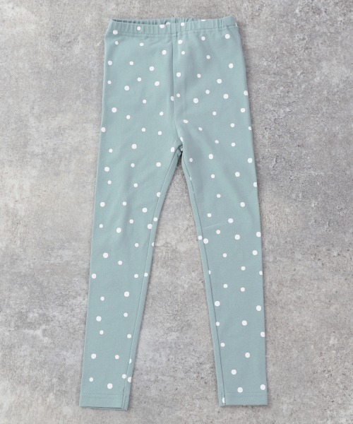 LOWRYS FARM(ローリーズファーム)の「ミニドットレギンス 926840(レギンス/スパッツ・キッズ・ベージュ/グレー/イエロー/グリーン・32/31/33/130cm(120-130cm))」の3枚目の写真