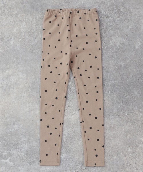LOWRYS FARM(ローリーズファーム)の「ミニドットレギンス 926840(レギンス/スパッツ・キッズ・ベージュ/グレー/イエロー/グリーン・32/31/33/130cm(120-130cm))」の5枚目の写真