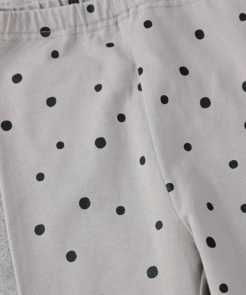 LOWRYS FARM(ローリーズファーム)の「ミニドットレギンス 926840(レギンス/スパッツ・キッズ・ベージュ/グレー/イエロー/グリーン・32/31/33/130cm(120-130cm))」の6枚目の写真