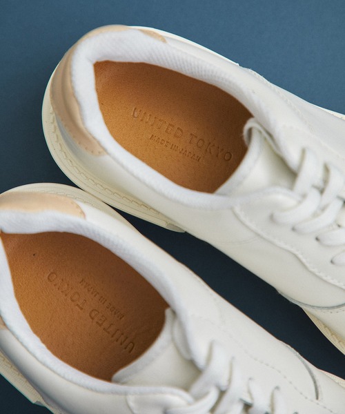 UNITED TOKYO(ユナイテッドトウキョウ)の「プラットフォームアリーナスニーカー(スニーカー・メンズ・ホワイト/ブラック・1/2/3)」の5枚目の写真