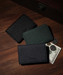 VANQUISH（ヴァンキッシュ）の「【VANQUISH/ヴァンキッシュ】　タイガ生地名刺入れ（笹マチ）（名刺入れ）」