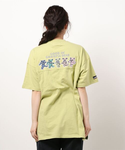 KRIFF MAYER Lady's Collection（クリフメイヤーレディースコレクション）の「Grateful dead半袖チュニック（チュニック・レディース・ネイビー/グレー/オフホワイト/ライトグリーン・MEDIUM/LARGE）」の5枚目の写真