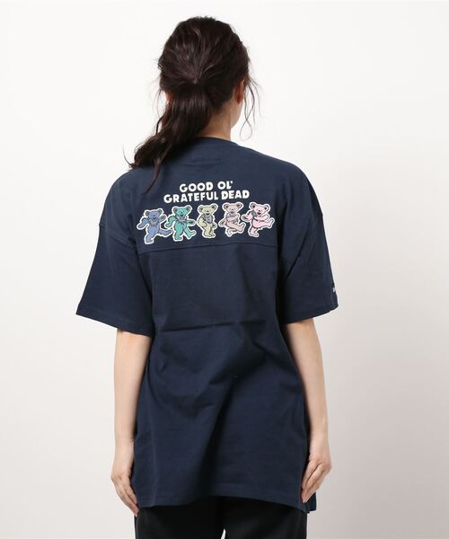 KRIFF MAYER Lady's Collection（クリフメイヤーレディースコレクション）の「Grateful dead半袖チュニック（チュニック・レディース・ネイビー/グレー/オフホワイト/ライトグリーン・MEDIUM/LARGE）」の8枚目の写真