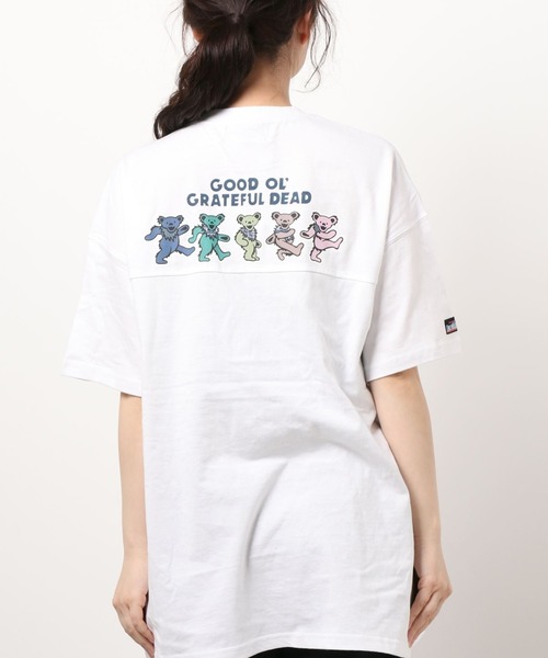 KRIFF MAYER Lady's Collection（クリフメイヤーレディースコレクション）の「Grateful dead半袖チュニック（チュニック・レディース・ネイビー/グレー/オフホワイト/ライトグリーン・MEDIUM/LARGE）」の2枚目の写真