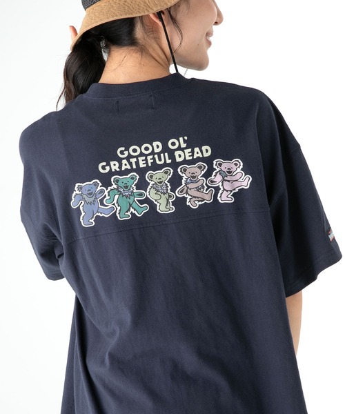 KRIFF MAYER Lady's Collection（クリフメイヤーレディースコレクション）の「Grateful dead半袖チュニック（チュニック・レディース・ネイビー/グレー/オフホワイト/ライトグリーン・MEDIUM/LARGE）」の18枚目の写真