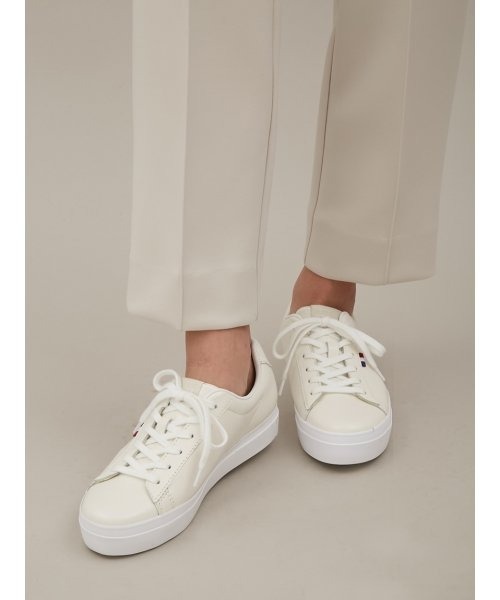 le coq sportif（ルコックスポルティフ）の「【le coq sportif】TELUNA PF LX EM / emmi（スニーカー・レディース・ホワイト・23/24/25/24.5/23.5）」の4枚目の写真