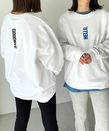 1975 TOKYO(1975 トーキョー) "HELLO"クルーネックトレーナー