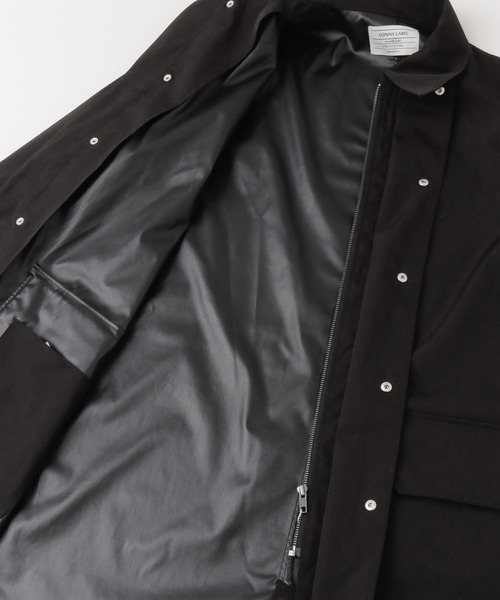 URBAN RESEARCH Sonny Label（アーバンリサーチサニーレーベル）の「撥水ロングステンカラーコート（ステンカラーコート・メンズ・ブラック/ベージュ・M/L）」の17枚目の写真