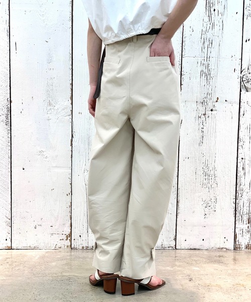 CIAOPANIC（チャオパニック）の「ヘムデザインパンツ（その他パンツ・レディース・ベージュ/カーキ・SMALL/MEDIUM）」の14枚目の写真