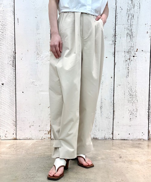 CIAOPANIC（チャオパニック）の「ヘムデザインパンツ（その他パンツ・レディース・ベージュ/カーキ・SMALL/MEDIUM）」の11枚目の写真