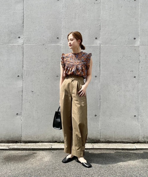 CIAOPANIC（チャオパニック）の「ヘムデザインパンツ（その他パンツ・レディース・ベージュ/カーキ・SMALL/MEDIUM）」の17枚目の写真