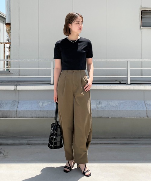 CIAOPANIC（チャオパニック）の「ヘムデザインパンツ（その他パンツ・レディース・ベージュ/カーキ・SMALL/MEDIUM）」の19枚目の写真