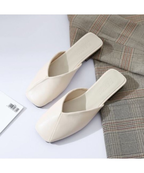 MAISON BREEZE（メゾンブリーズ）の「【MAISON BREEZE】ビンテージスクエアメゾンサンダル　6252297（サンダル・レディース・ホワイト/ブラウン/ブラック・37/38/36）」の8枚目の写真