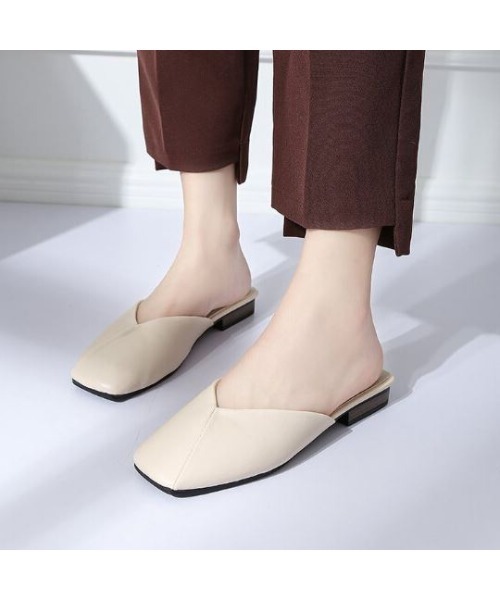 MAISON BREEZE（メゾンブリーズ）の「【MAISON BREEZE】ビンテージスクエアメゾンサンダル　6252297（サンダル・レディース・ホワイト/ブラウン/ブラック・37/38/36）」の13枚目の写真