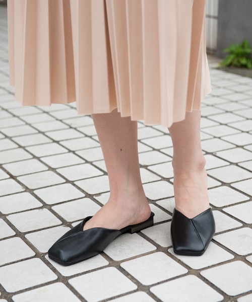 MAISON BREEZE（メゾンブリーズ）の「【MAISON BREEZE】ビンテージスクエアメゾンサンダル　6252297（サンダル・レディース・ホワイト/ブラウン/ブラック・37/38/36）」の14枚目の写真