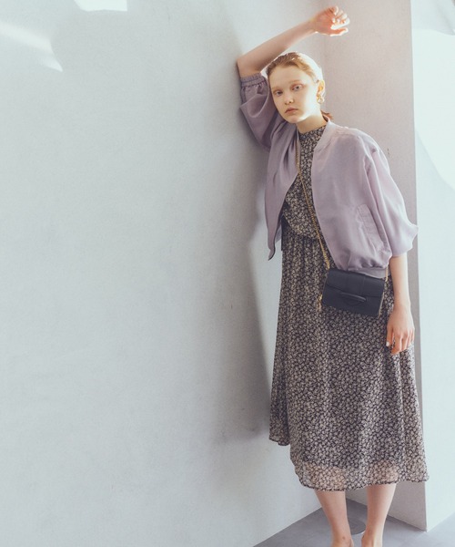 N.（N. Natural Beauty Basic）（エヌエヌナチュラルビューティーベーシック）の「◆ボリュームベルトチェーンミニショルダーバッグ（ショルダーバッグ・レディース・オフホワイト/ブラック/グリーン・ﾌﾘ-）」の16枚目の写真