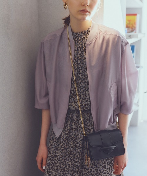 N.（N. Natural Beauty Basic）（エヌエヌナチュラルビューティーベーシック）の「◆ボリュームベルトチェーンミニショルダーバッグ（ショルダーバッグ・レディース・オフホワイト/ブラック/グリーン・ﾌﾘ-）」の17枚目の写真