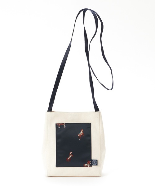 russet（ラシット）の「【THE SIMPLICITY】キャンバスミニショルダーバッグ／CE-842-WEB（ショルダーバッグ・レディース・ネイビー・FREE）」の2枚目の写真