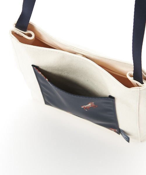 russet（ラシット）の「【THE SIMPLICITY】キャンバスミニショルダーバッグ／CE-842-WEB（ショルダーバッグ・レディース・ネイビー・FREE）」の7枚目の写真