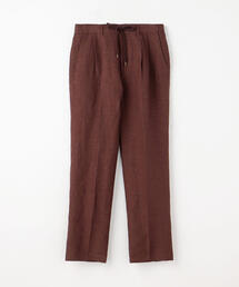 TOMORROWLAND  | レーヨンリネンポプリン 2プリーツイージーパンツ BROWN(その他パンツ)