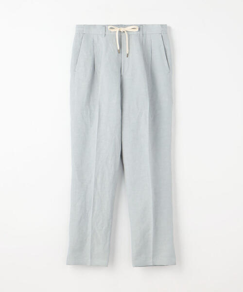 TOMORROWLAND （トゥモローランド）の「レーヨンリネンポプリン 2プリーツイージーパンツ BROWN（その他パンツ・メンズ・ライトブルー/ブラック/ボルドー・L/M/S/XS）」の3枚目の写真