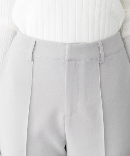 Pierrot（ピエロ）の「ピンタックストレートパンツ（その他パンツ・レディース・ブラック/グレー/ピンク/ライトベージュ/マスタード/ブラウン/ラベンダー/グレー系その他/グリーン/ブルーグリーン/モカ/ネイビー/ピンク系その他・M/L/PS/PM/PL/TL/S/TM）」の18枚目の写真