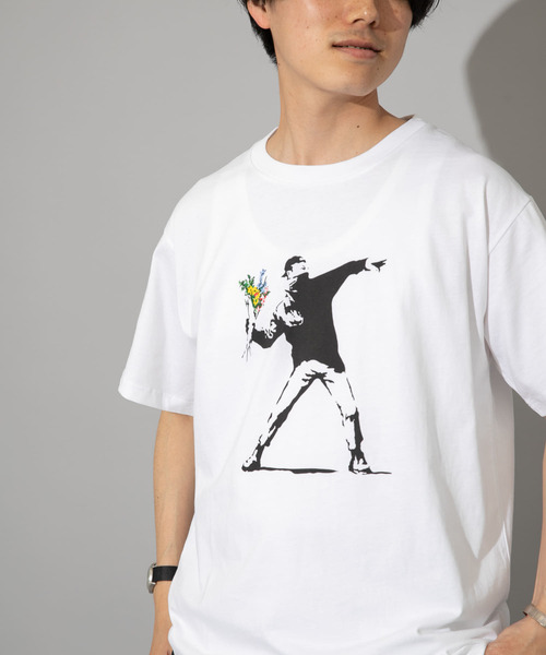 BRANDALISED（ブランダライズド）の「BRANDALISED　BANKSY/バンクシー プリントTシャツ（Tシャツ/カットソー・メンズ・その他2/その他4/その他1/その他3・MEDIUM/LARGE）」の6枚目の写真