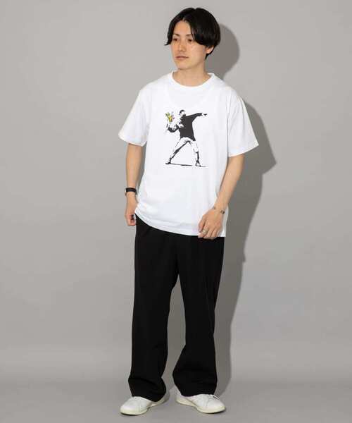 BRANDALISED（ブランダライズド）の「BRANDALISED　BANKSY/バンクシー プリントTシャツ（Tシャツ/カットソー・メンズ・その他2/その他4/その他1/その他3・MEDIUM/LARGE）」の8枚目の写真