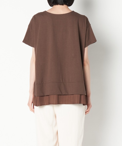 ライチ(ライチ)の「vingtrois/227-24300(Tシャツ/カットソー・レディース・ブラック/ブラウン・FREE)」の6枚目の写真