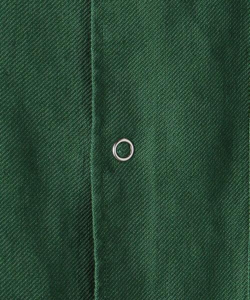 BEAUTY&YOUTH UNITED ARROWS（ビューティーアンドユースユナイテッドアローズ）の「BY ヘビー リネン ラミー キャンプカラー ビッグシルエットシャツ（シャツ/ブラウス・メンズ・オフホワイト/ケリー/ネイビー・LARGE/X-LARGE/MEDIUM/SMALL）」の22枚目の写真