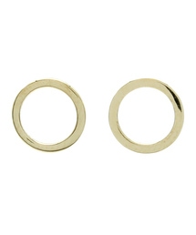 BEAMS BOY | BEAMS BOY / BRASS サークル ライン ピアス(ピアス（両耳用）)
