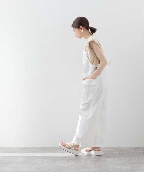 SLOBE IENA(スローブイエナ)の「【CLANE/クラネ】 POWER SHOULDER THERMALカットソー【手洗い可】◆(Tシャツ/カットソー・レディース・ベージュ/アイボリー・FREE)」の15枚目の写真