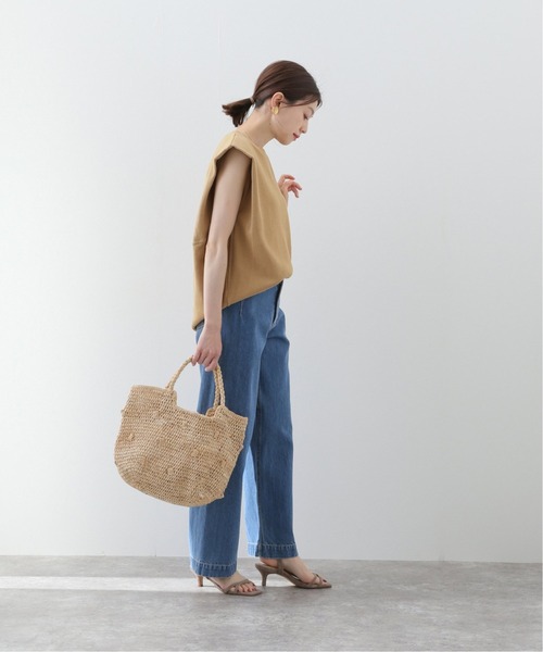 SLOBE IENA(スローブイエナ)の「【CLANE/クラネ】 POWER SHOULDER THERMALカットソー【手洗い可】◆(Tシャツ/カットソー・レディース・ベージュ/アイボリー・FREE)」の3枚目の写真