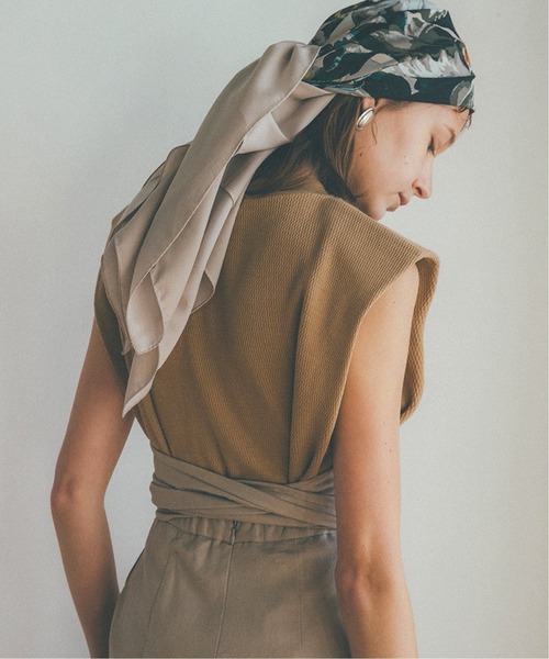 セール】【CLANE/クラネ】 POWER SHOULDER THERMALカットソー