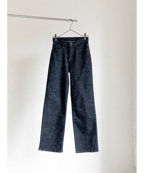amel（エイメル）の「ロングストレートデニムパンツ（デニムパンツ・レディース・ブラック・FREE）」の17枚目の写真