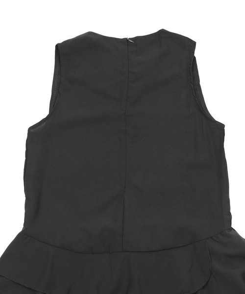 Figments（フィグメンツ）の「ロングフリルワンピース（ワンピース・レディース・ブラック/ホワイト・FREE）」の12枚目の写真