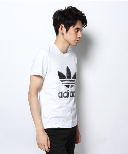 adidas Originals(アディダスオリジナルス)の「アディダス トレフォイル ロゴT NIGO LOGO TEE S07780(Tシャツ/カットソー・メンズ・ホワイト・SMALL/MEDIUM/X-LARGE/LARGE)」の3枚目の写真