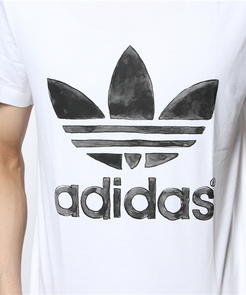 adidas Originals(アディダスオリジナルス)の「アディダス トレフォイル ロゴT NIGO LOGO TEE S07780(Tシャツ/カットソー・メンズ・ホワイト・SMALL/MEDIUM/X-LARGE/LARGE)」の7枚目の写真