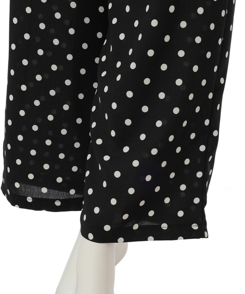 fifth（フィフス）の「ドロストリラックスパンツ（その他パンツ・レディース・ブラック/グリーン/ドット・SMALL/MEDIUM）」の7枚目の写真