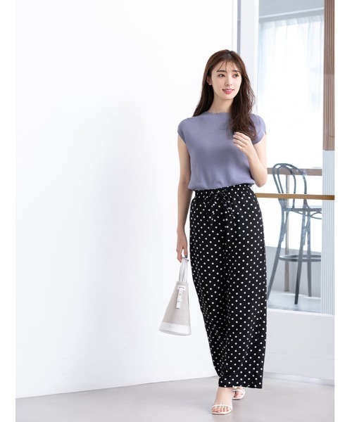 fifth（フィフス）の「ドロストリラックスパンツ（その他パンツ・レディース・ブラック/グリーン/ドット・SMALL/MEDIUM）」の18枚目の写真