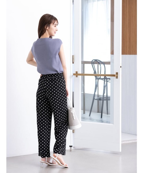 fifth（フィフス）の「ドロストリラックスパンツ（その他パンツ・レディース・ブラック/グリーン/ドット・SMALL/MEDIUM）」の21枚目の写真