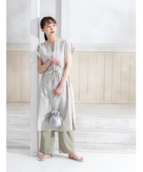 fifth（フィフス）の「ドロストリラックスパンツ（その他パンツ・レディース・ブラック/グリーン/ドット・SMALL/MEDIUM）」の22枚目の写真